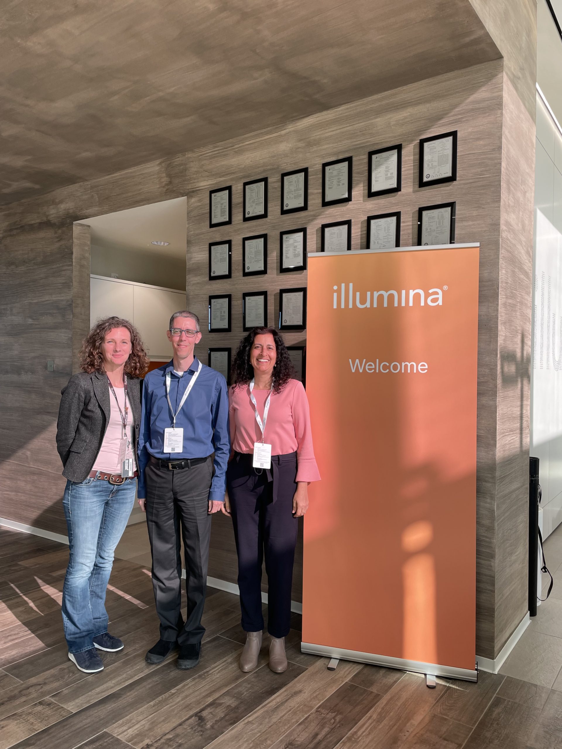 ביקור בחברת Ilumina בקיימברידג' 2024